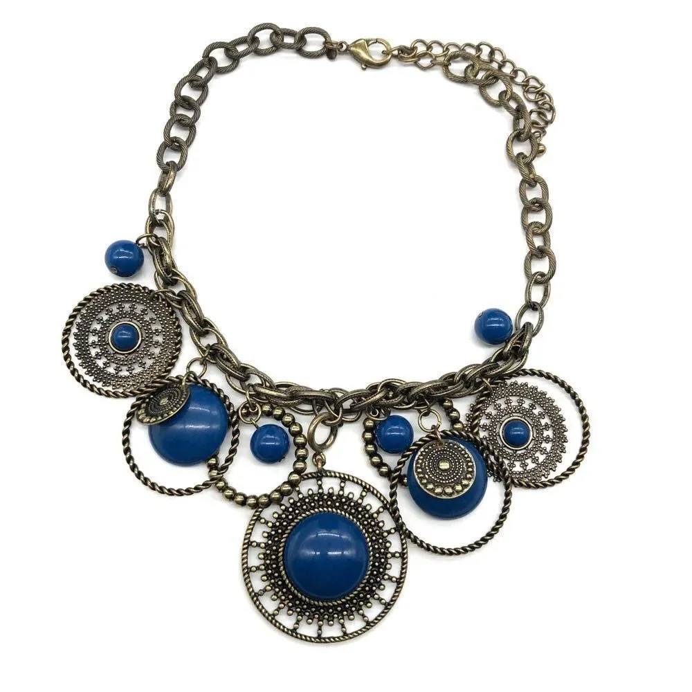 Premier Designs Boho Necklace in Gold Tone